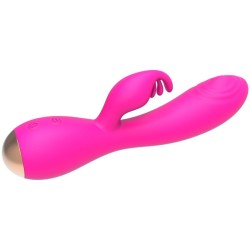 vibrateur lapin magic stick rose