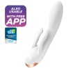application vibrateur double flex blanc