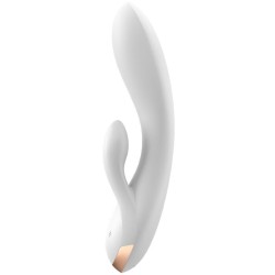 application vibrateur double flex blanc