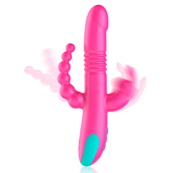 donald triple stimulation : anal, g-spot & clitoral watchme technologie sans fil compatible
