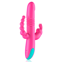 donald triple stimulation : anal, g-spot & clitoral watchme technologie sans fil compatible