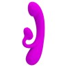 vibrateur sincère et ondes stimulantes clitoridiennes silicone violet