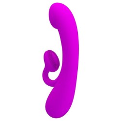 vibrateur sincère et ondes stimulantes clitoridiennes silicone violet