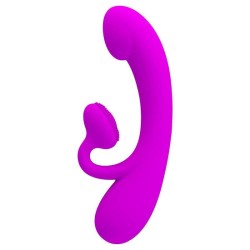 vibrateur sincère et ondes stimulantes clitoridiennes silicone violet
