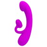 vibrateur sincère et ondes stimulantes clitoridiennes silicone violet