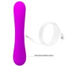 vibrateur sincère et ondes stimulantes clitoridiennes silicone violet