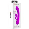 vibrateur sincère et ondes stimulantes clitoridiennes silicone violet