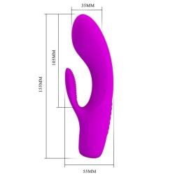 vibrateur rechargeable tim purple