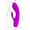 vibrateur rechargeable tim purple