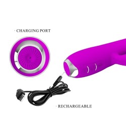 vibrateur regina - ondes stimulantes rechargeables violet