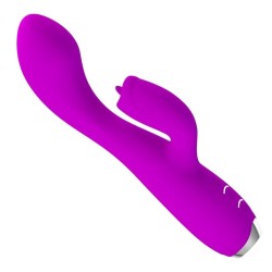 vibrateur lapin rechargeable gloria imperméable violet