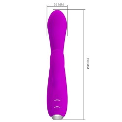vibrateur lapin rechargeable gloria imperméable violet