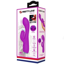 vibrateur lapin rechargeable gloria imperméable violet