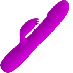 vibrateur lapin rechargeable melanie violet