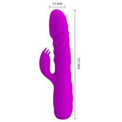 vibrateur lapin rechargeable melanie violet