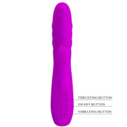 vibrateur lapin rechargeable melanie violet
