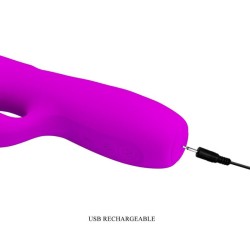 vibrateur lapin rechargeable melanie violet