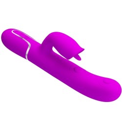 vibrateur lapin à lécher fuchsia