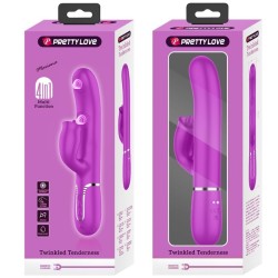 vibrateur lapin à lécher fuchsia