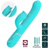 vibrateur lapin à lécher vert aqua