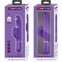 vibrateur lapin à lécher violet