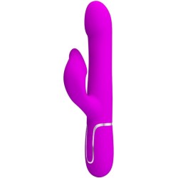 vibrateur rabbit perles violet