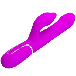 vibrateur rabbit perles violet