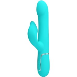 perles vibrateur lapin vert aqua