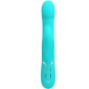 perles vibrateur lapin vert aqua