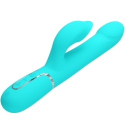 perles vibrateur lapin vert aqua