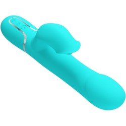 perles vibrateur lapin vert aqua