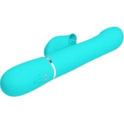 perles vibrateur lapin vert aqua