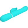 perles vibrateur lapin vert aqua