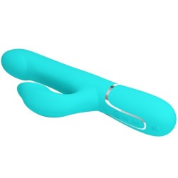 perles vibrateur lapin vert aqua