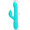 perles vibrateur lapin vert aqua