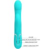 perles vibrateur lapin vert aqua
