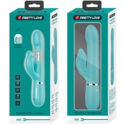 perles vibrateur lapin vert aqua