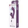 butterfly kiss vibrateur rabbit et stimulateur de point g violet