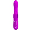 vibrateur multifonction lapin 4 en 1 papillon fuchsia