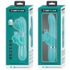 vibrateur multifonction lapin 4 en 1 papillon aqua vert
