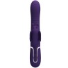 vibrateur multifonction lapin 4 en 1 papillon violet