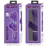 vibrateur multifonction lapin 4 en 1 papillon violet