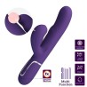 perlita vibrateur g-spot 3 en 1 multifonction violet