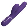 perlita vibrateur g-spot 3 en 1 multifonction violet