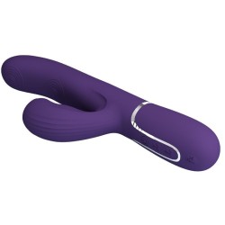 perlita vibrateur g-spot 3 en 1 multifonction violet