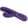 perlita vibrateur g-spot 3 en 1 multifonction violet