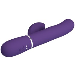 perlita vibrateur g-spot 3 en 1 multifonction violet