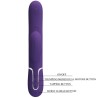 perlita vibrateur g-spot 3 en 1 multifonction violet
