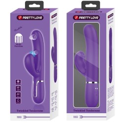 perlita vibrateur g-spot 3 en 1 multifonction violet