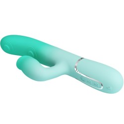 vibrateur lapin multifonction gigi vert aqua